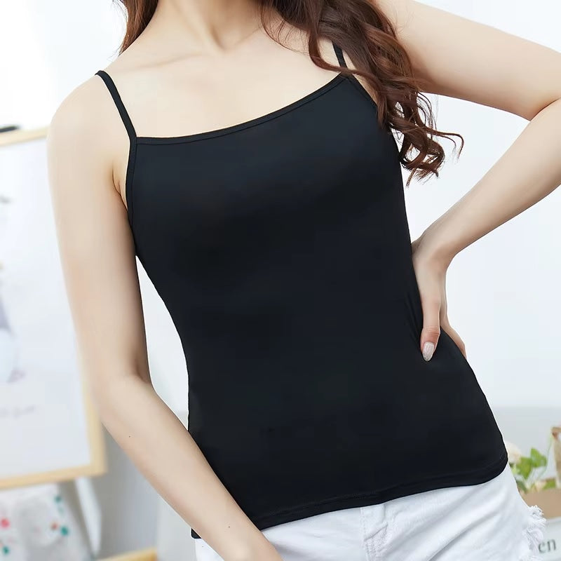 Women’s Cotton Sleeveless Crop Tank Top – Casual Summer Vest for Gym & Daily Wear | Mazia Fashion