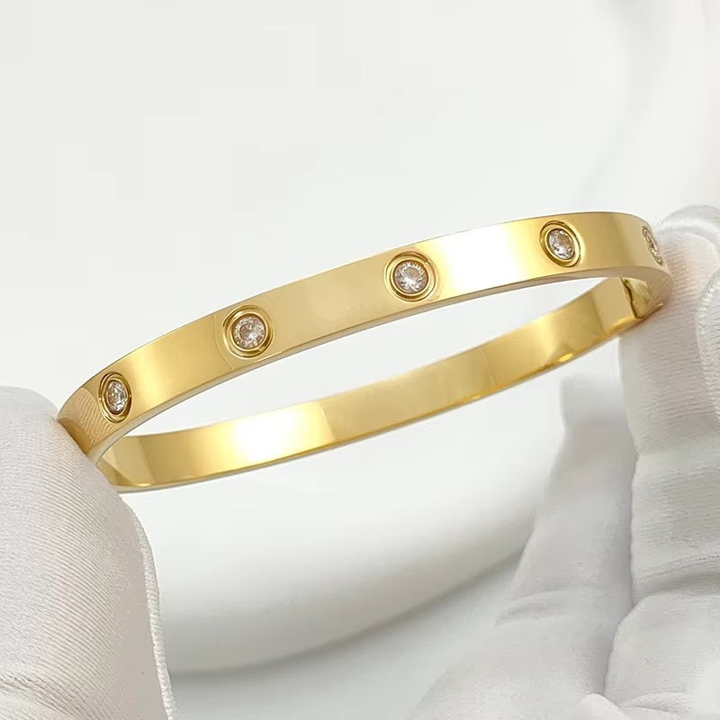 Bracelet Stainless Steel Cuff Bangle for Girls Women Ladies bracelet Jewelry Kara