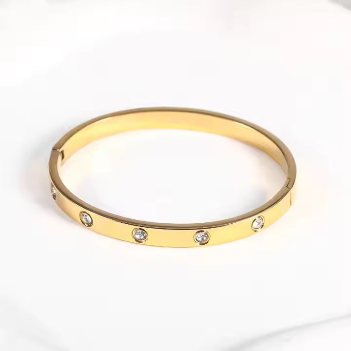 Bracelet Stainless Steel Cuff Bangle for Girls Women Ladies bracelet Jewelry Kara