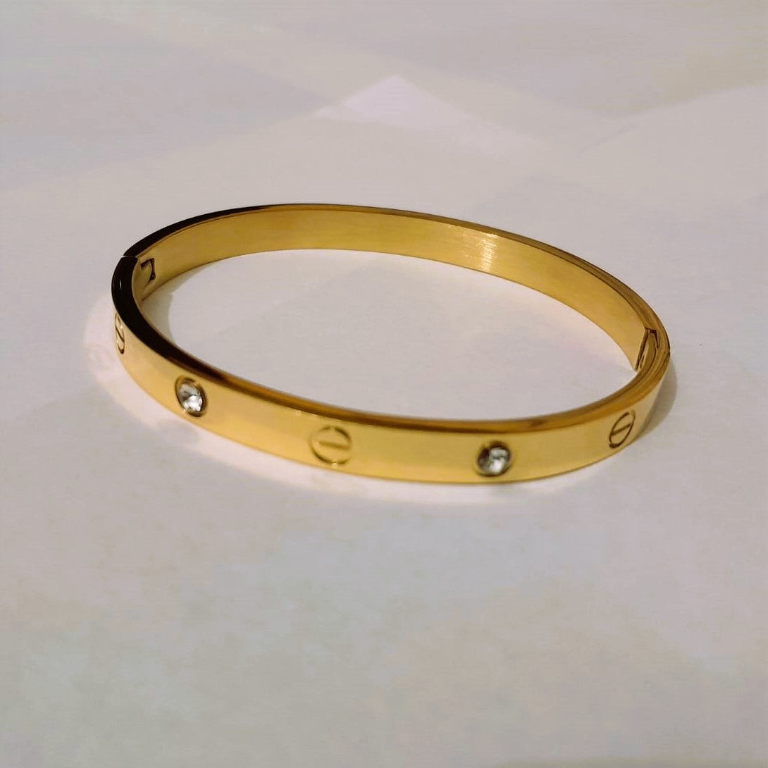Bracelet Stainless Steel Cuff Bangle for Girls Women Ladies bracelet Jewelry Kara