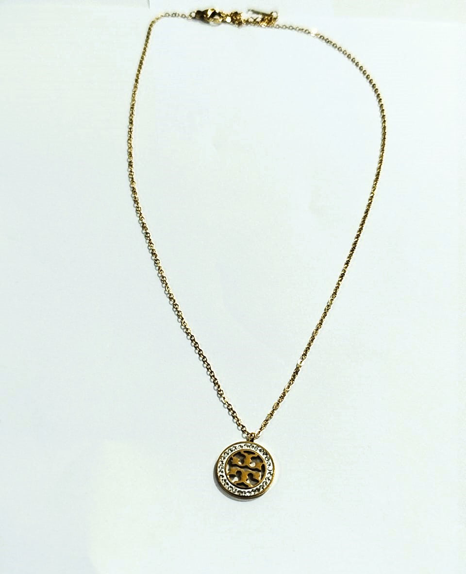 Golden Stainless Steel Necklace – Elegant, Tarnish-Free Jewelry for Women | Mazia Fashion