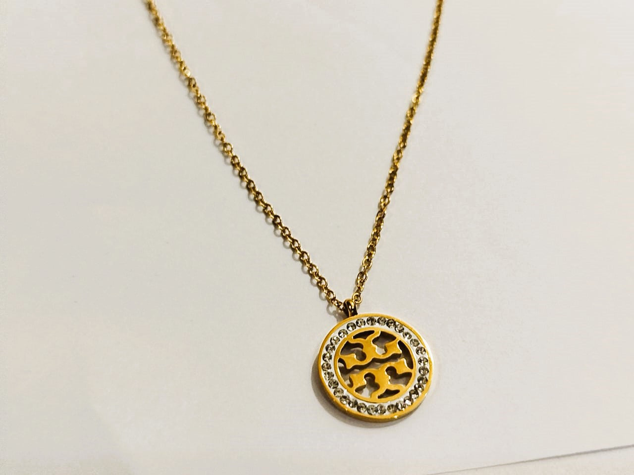 Golden Stainless Steel Necklace – Elegant, Tarnish-Free Jewelry for Women | Mazia Fashion