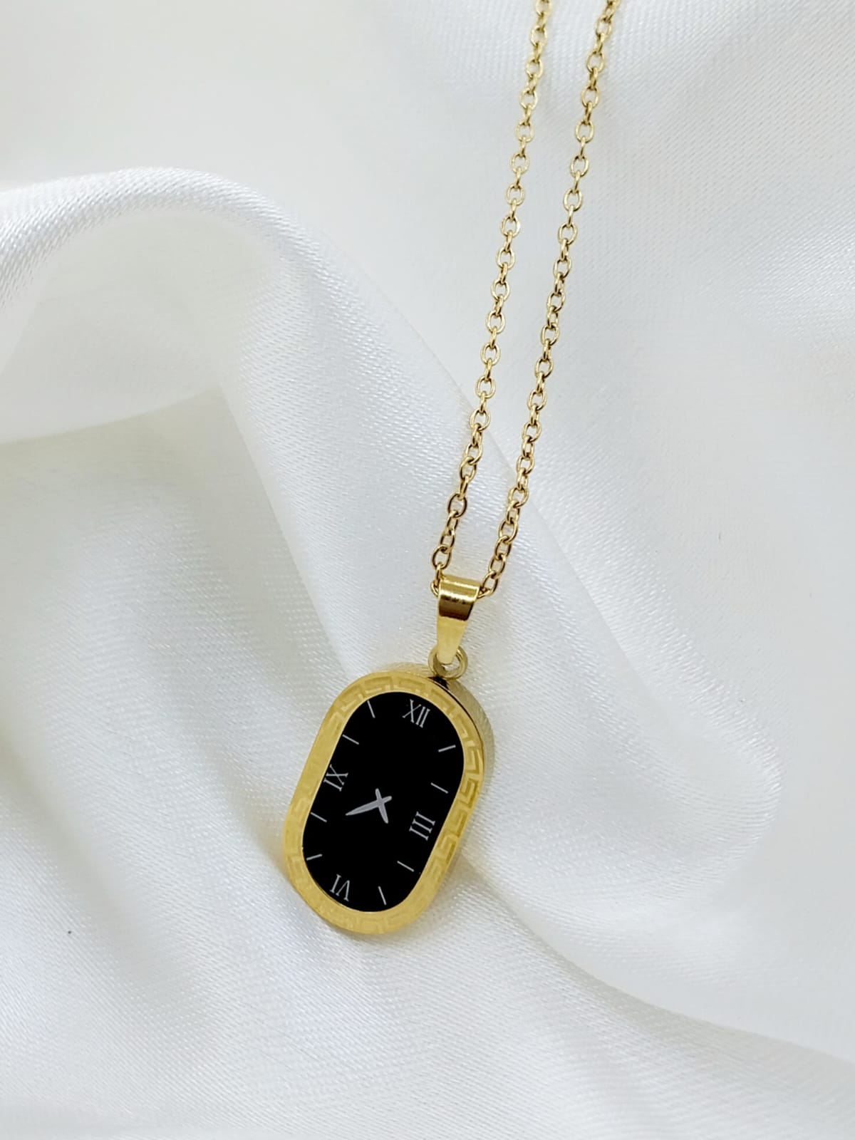 Necklace Watch Style – Stylish Stainless Steel Pendant Timepiece Mazia Fashion