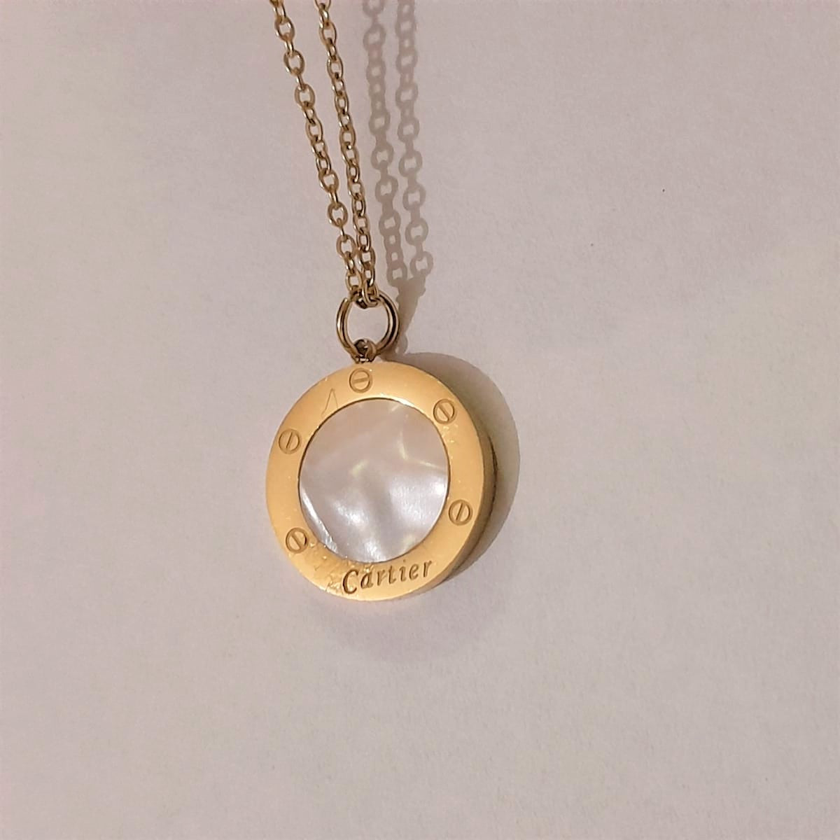 Stainless Steel Chain Necklace with Pendant for Girls | Mazia Fashion