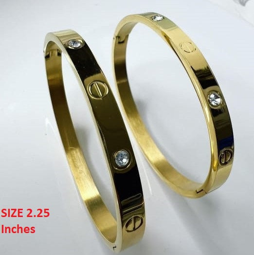 Bracelet Stainless Steel Cuff Bangle for Girls Women Ladies bracelet Jewelry Kara