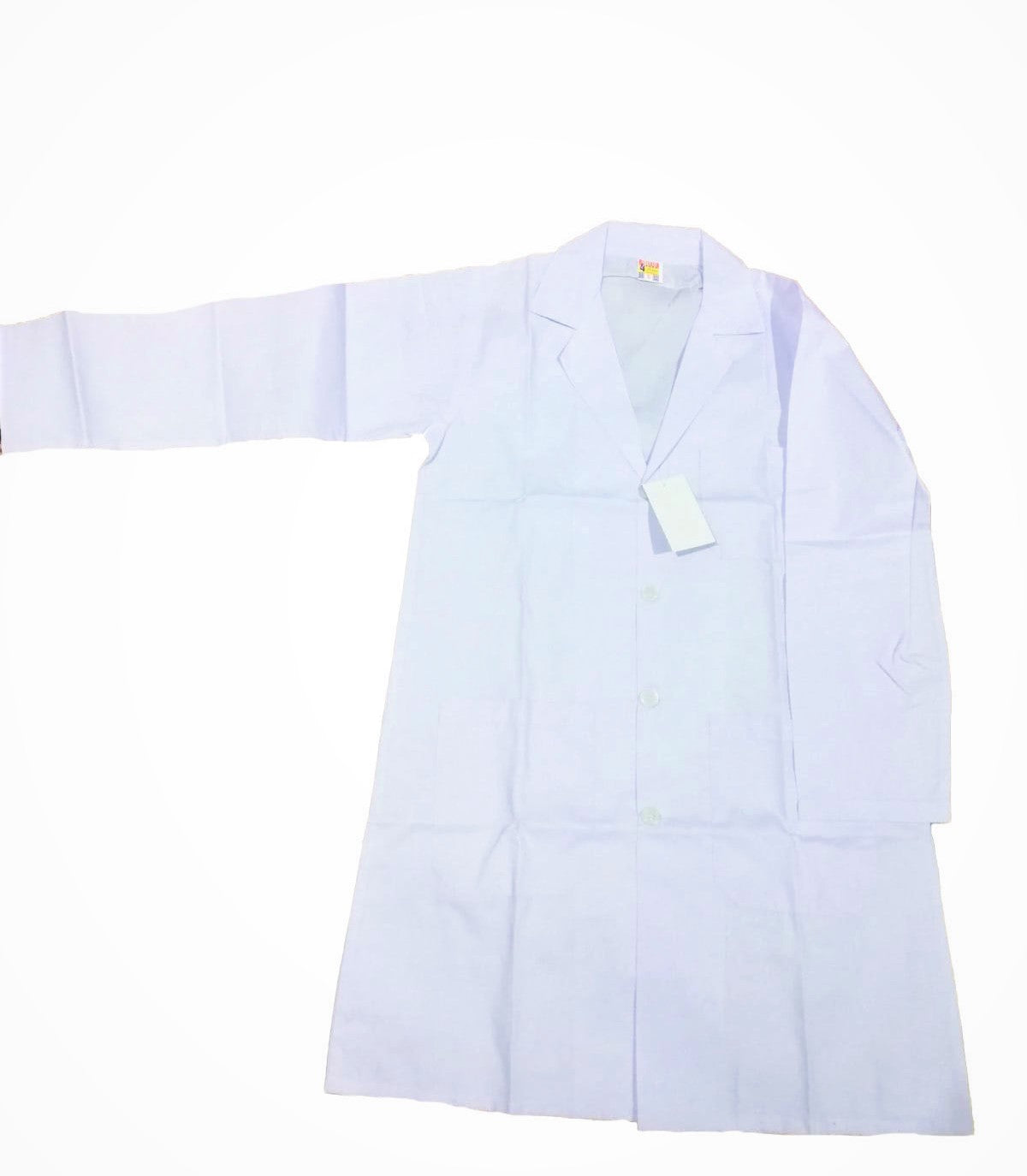 Premium Medical Lab Coat – Unisex White Coat for Doctors & Medical Students