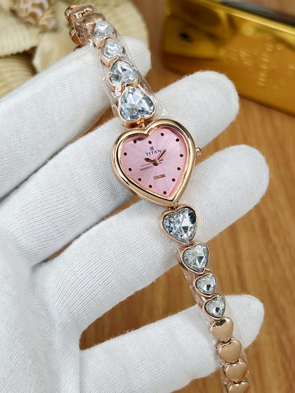Titan Ladies Fancy Watch – Elegant New Arrival with Gift Box
