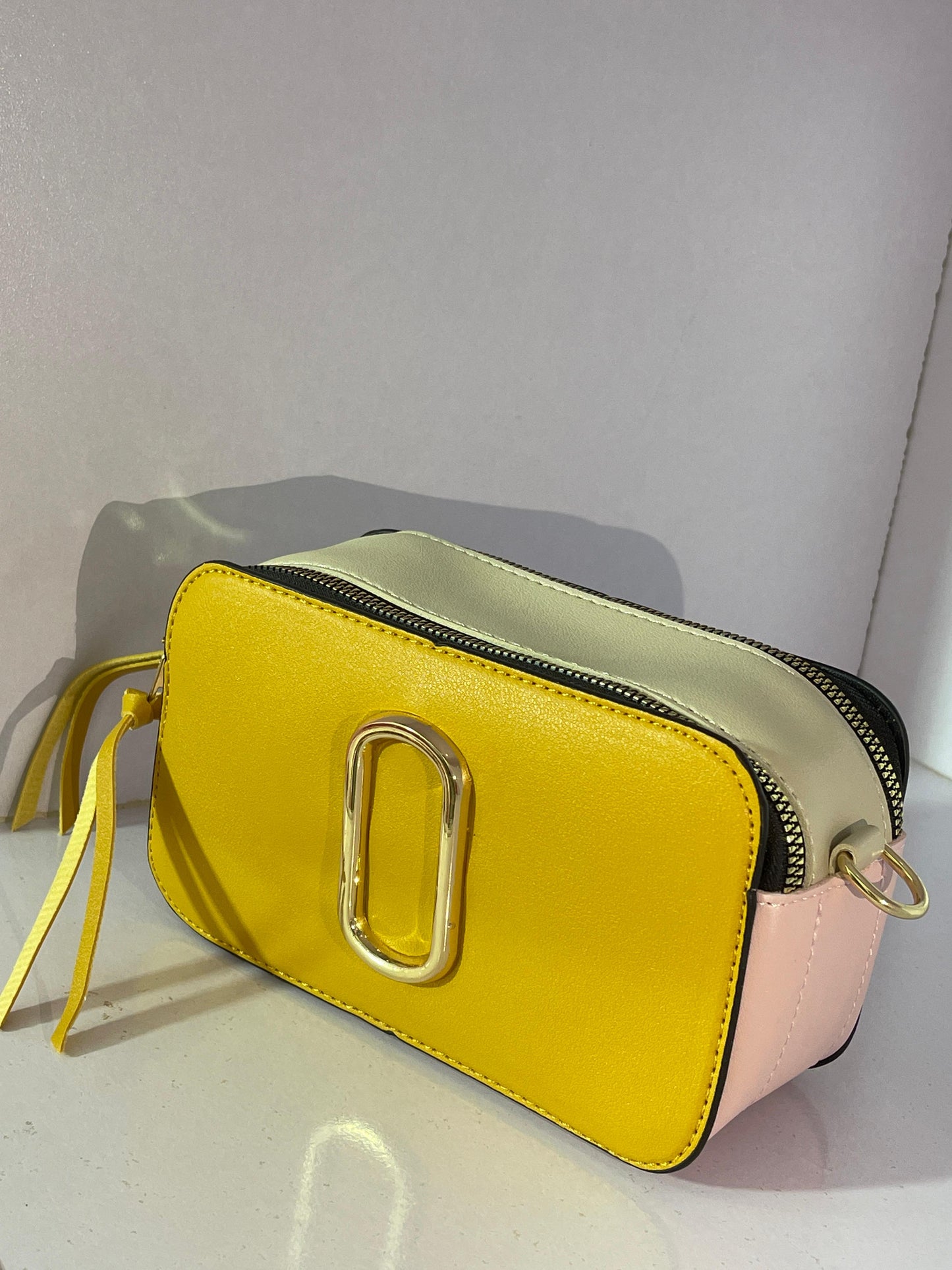 Small Yellow Bag with Sports Strap – Trendy Casual Crossbody for Women | Mazia Fashion
