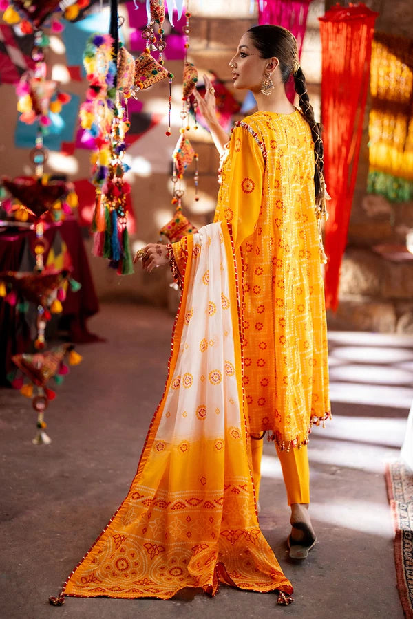 Gul Ahmed 3 Piece Unstitched Printed Lawn Suit CL-52170 A