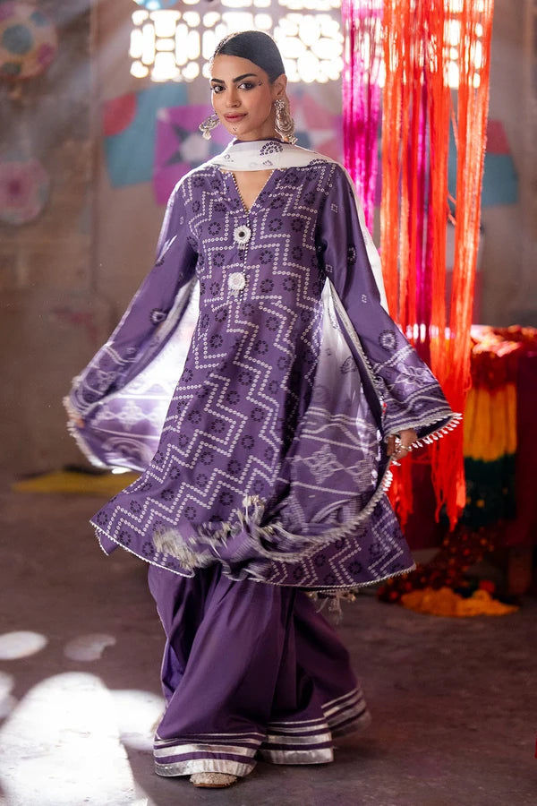Gul Ahmed 3 Piece Unstitched Printed Lawn Suit CL-52170 B