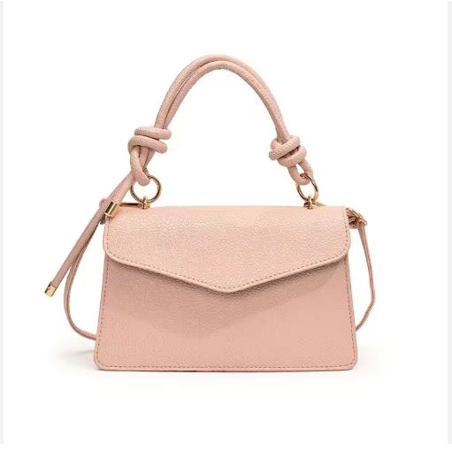Small PU Leather Handbag for Women – High Quality Crocodile Texture, Pure Color | Mazia Fashion