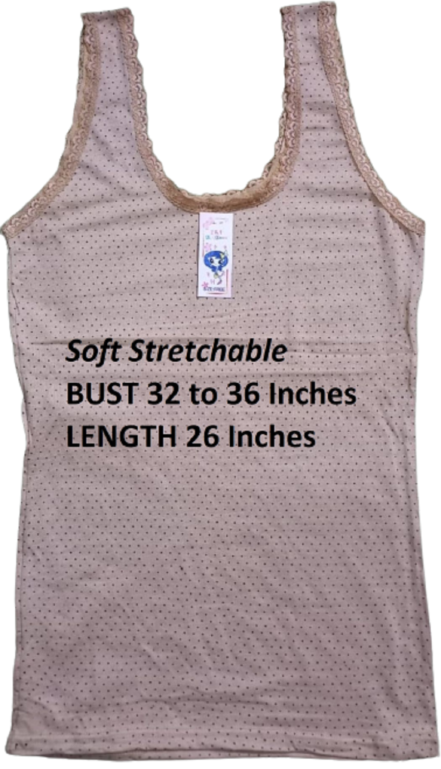 Women’s Summer Lace Camisole Tank Top – Sleeveless, Soft Cotton-Size Slim Fit | Mazia Fashion