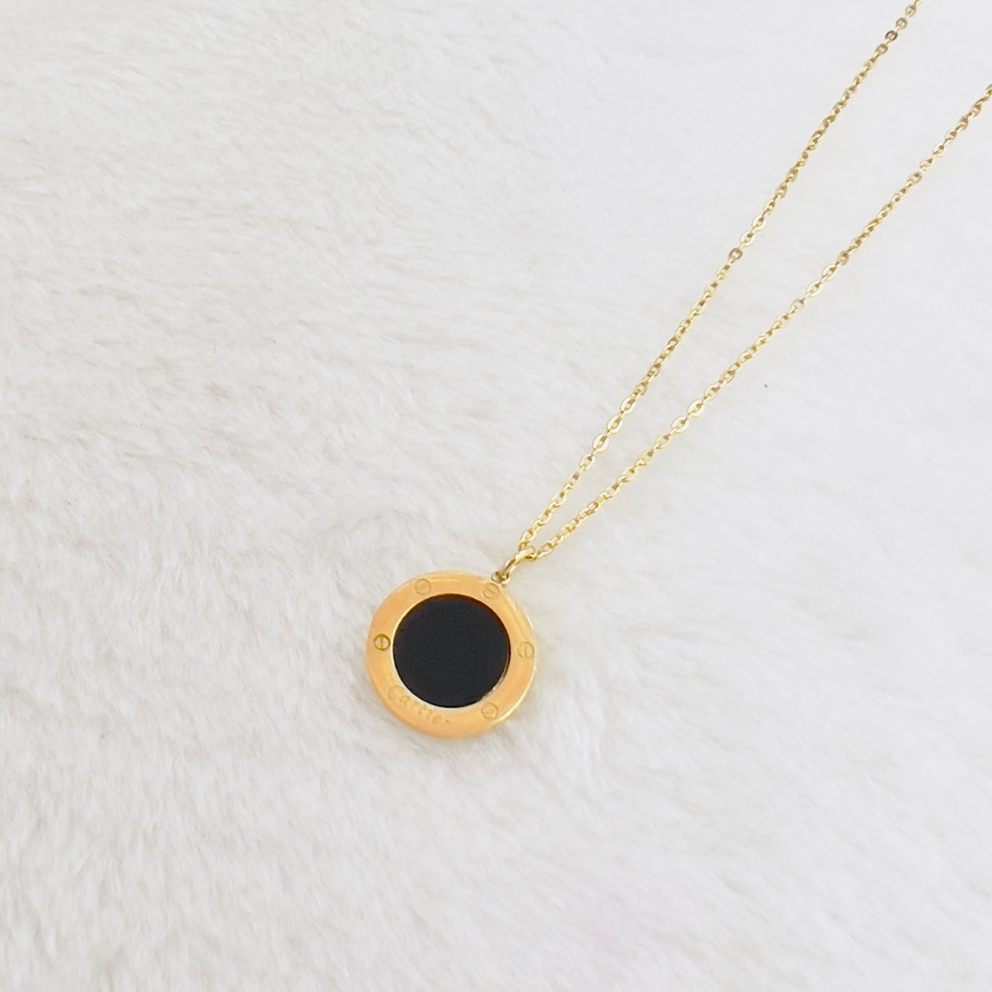 Stainless Steel Chain Necklace with Pendant for Girls | Mazia Fashion