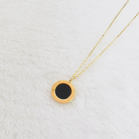 Stainless Steel Chain Necklace with Pendant for Girls | Mazia Fashion
