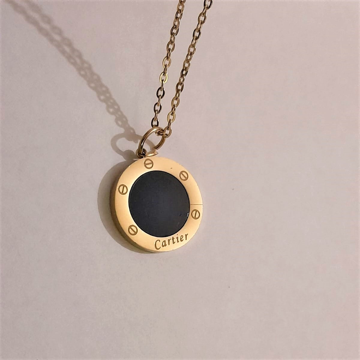 Stainless Steel Chain Necklace with Pendant for Girls | Mazia Fashion