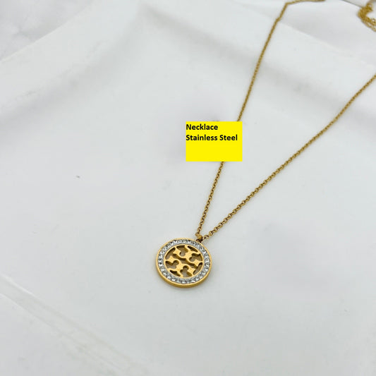 Golden Stainless Steel Necklace – Elegant, Tarnish-Free Jewelry for Women | Mazia Fashion