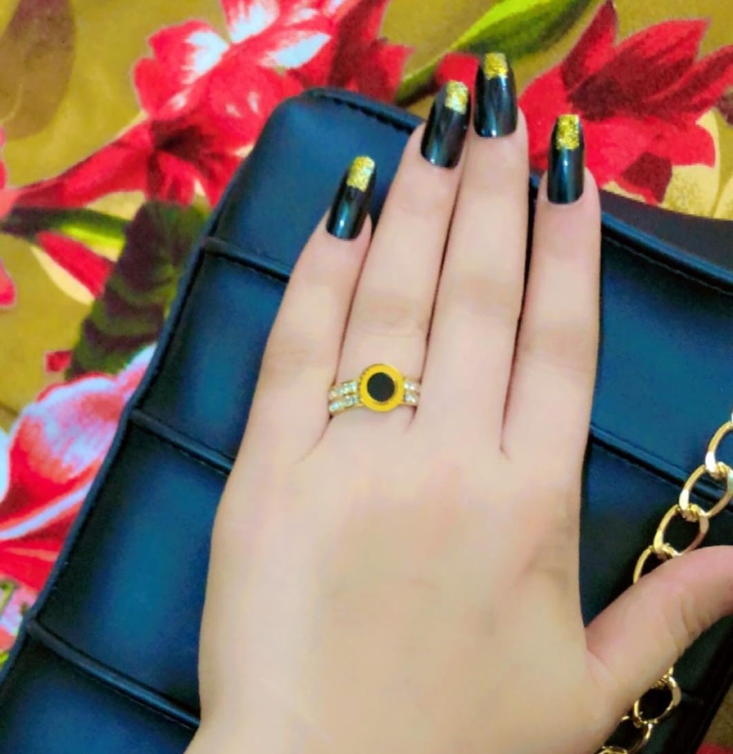 Elegant Stainless Steel Ring for Girls and Women - Stylish Jewelry