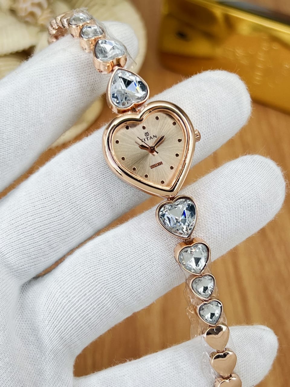 Titan Ladies Fancy Watch – Elegant New Arrival with Gift Box
