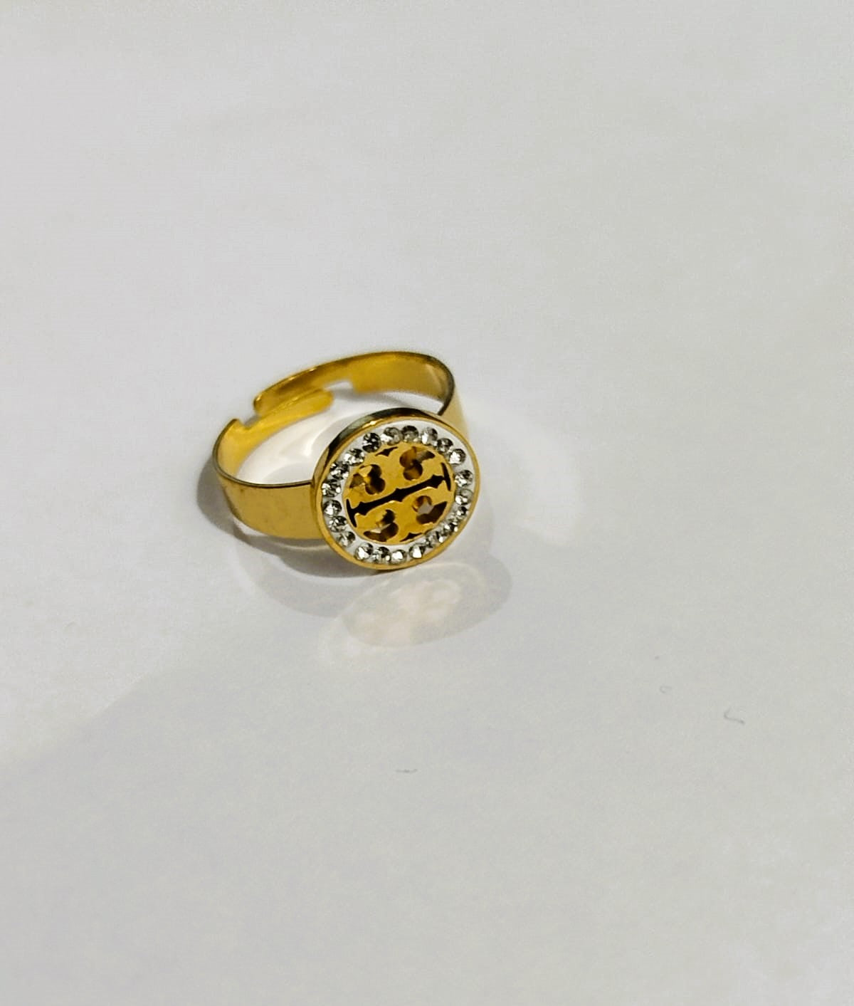 Golden Adjustable Rinshine Ring for Girls | Mazia Fashion