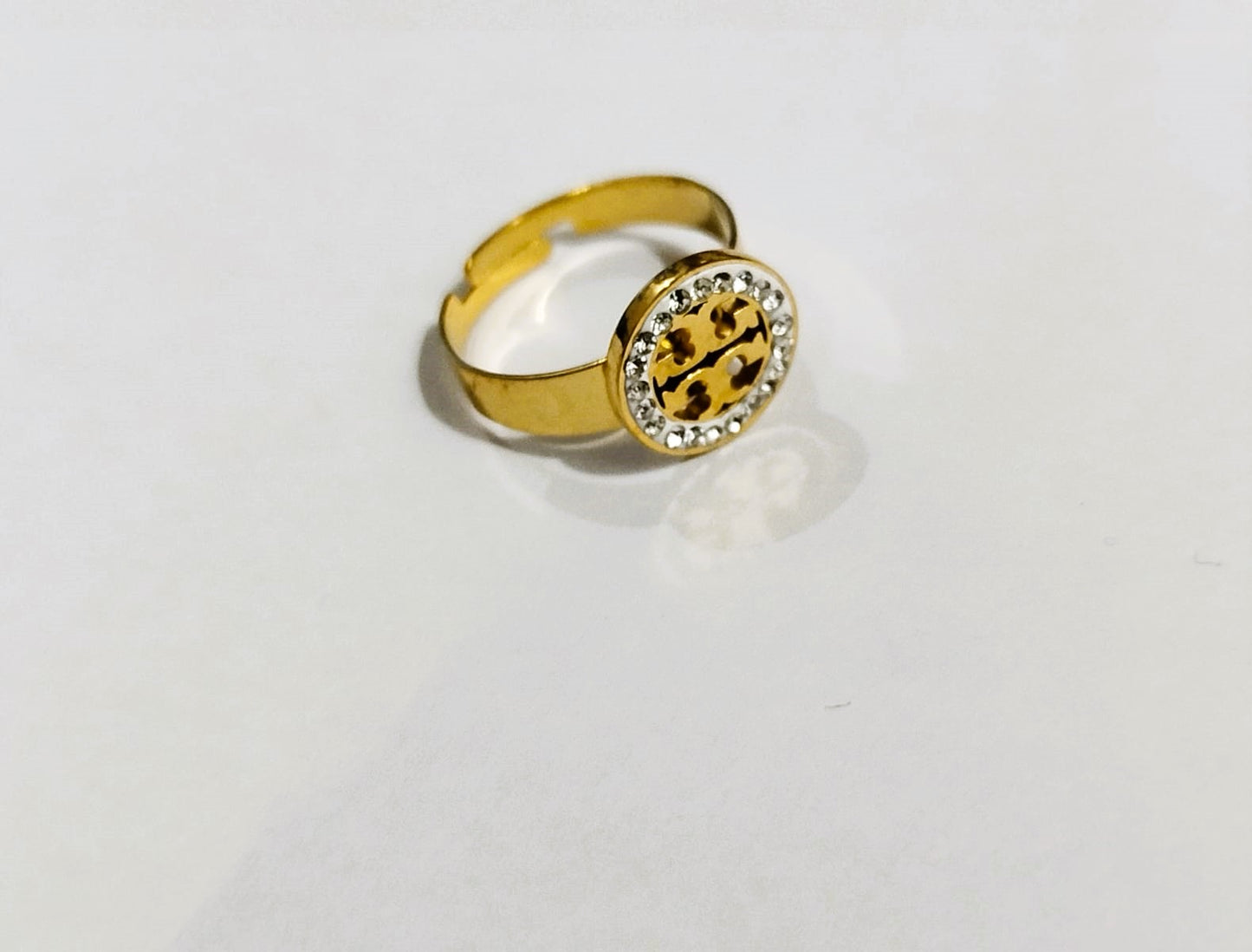 Golden Adjustable Rinshine Ring for Girls | Mazia Fashion