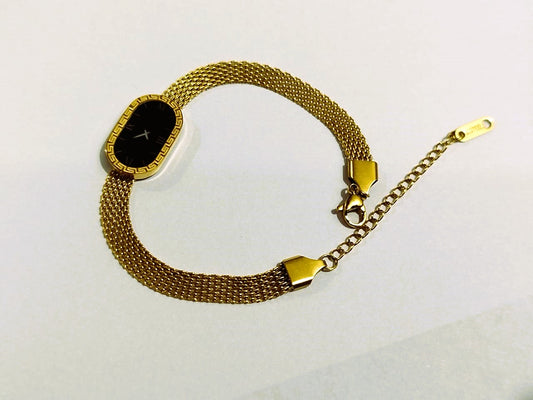 Bracelet Watch Style – Stylish Stainless Steel Timepiece Mazia Fashion